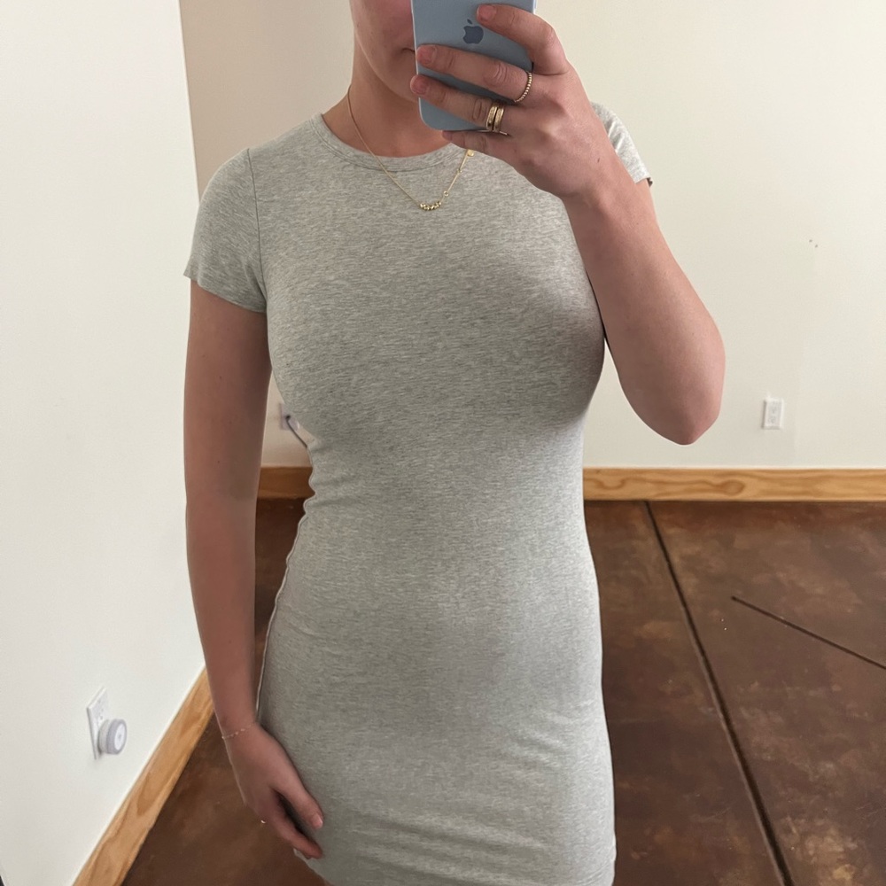 Aritzia Gray Dress